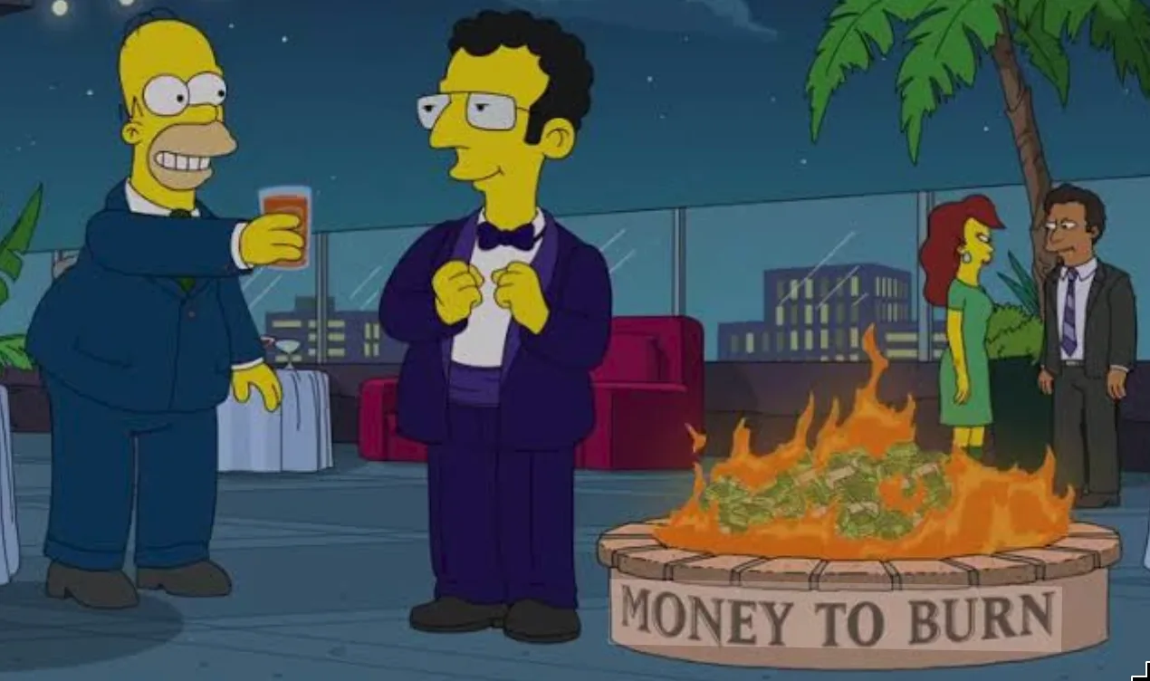 Money to burn